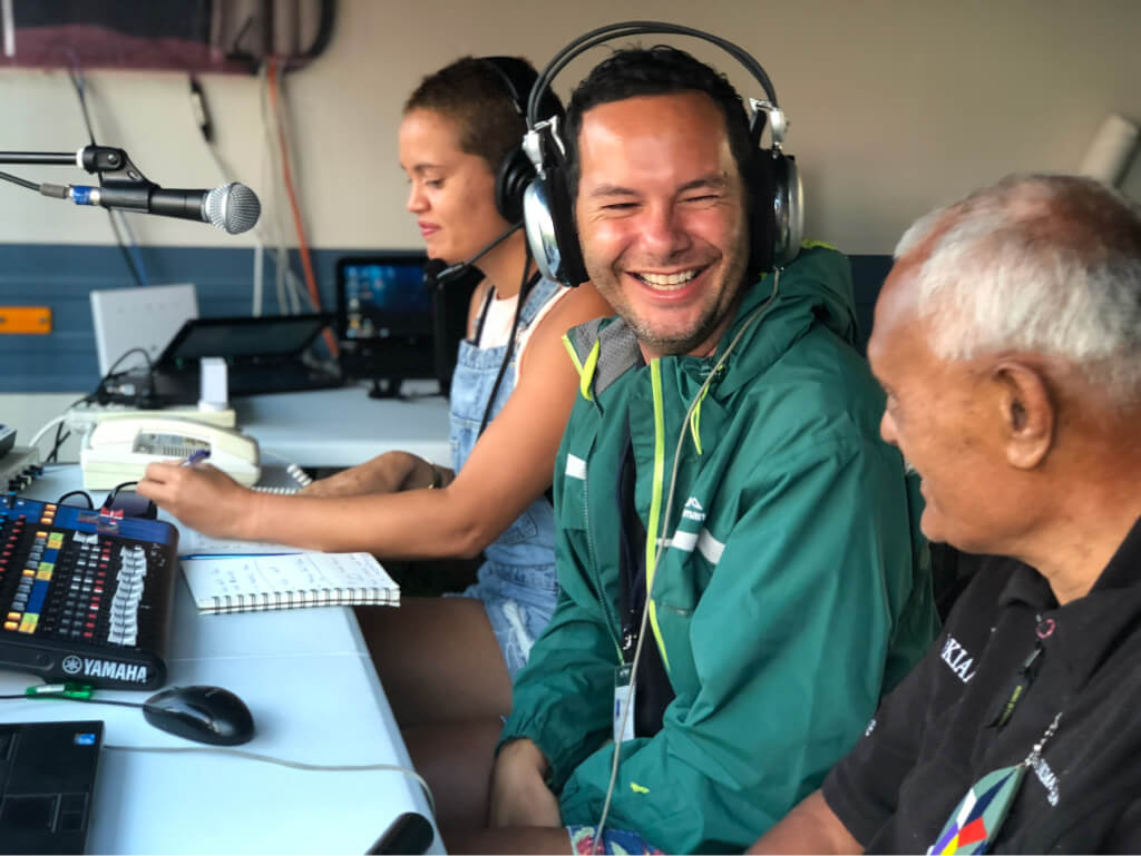 Radio presenters in Māori media